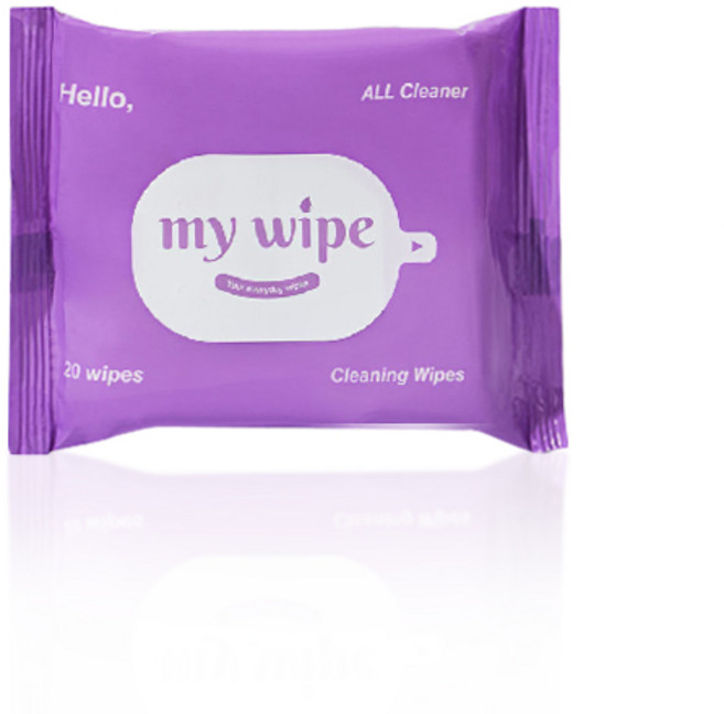 신발 찌든때 물때 전용 클리너 티슈, 마이와이프 세정 클라너 티슈-1개 20매