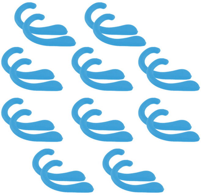 아이엠듀 마스크 실리콘 귀안아프게 이어가드 블루 2p, 10세트