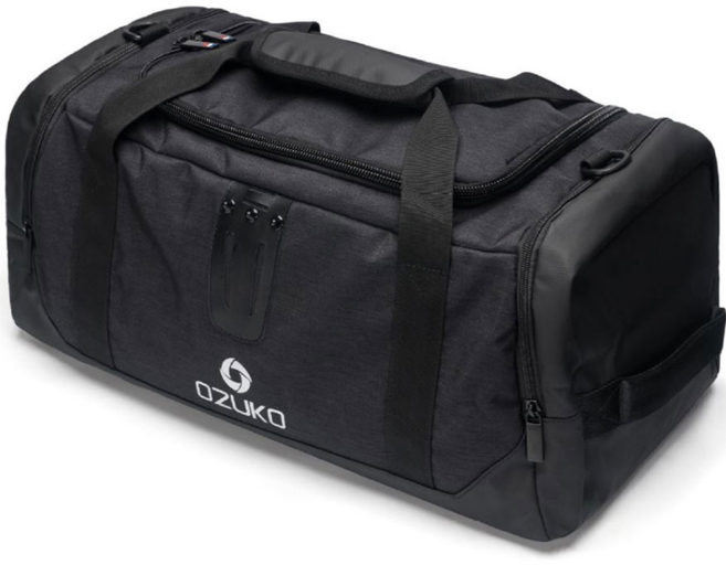 오주코 스포츠 더플백, BLACK, 1개