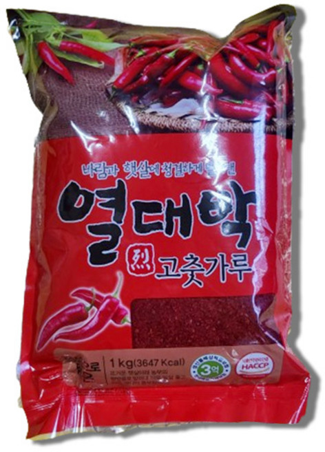 열대박 중국산 고춧가루 1kg (김치용), 1개