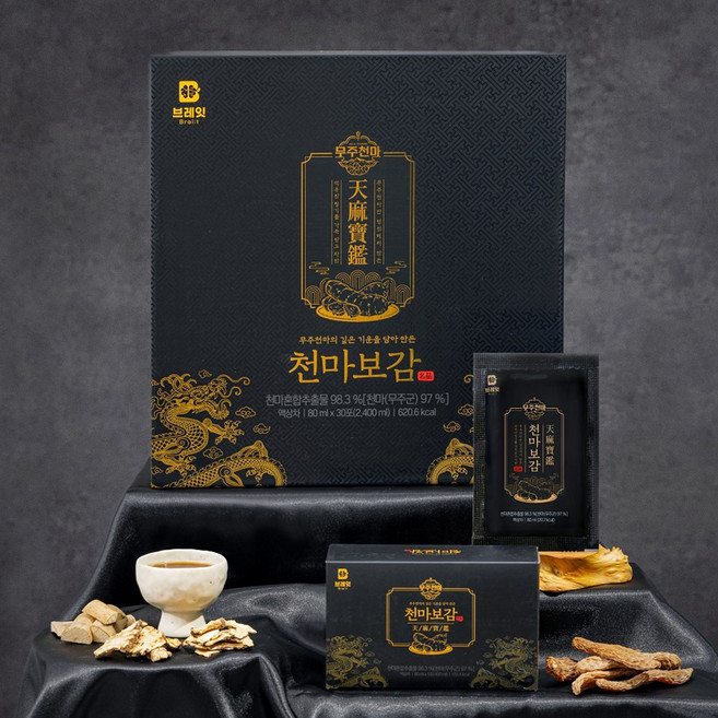 [브레잇] 무주천마 98.3%함량 천마즙 엑기스 [원산지:국산(전라북도 무주군)], 1세트, 2.4L