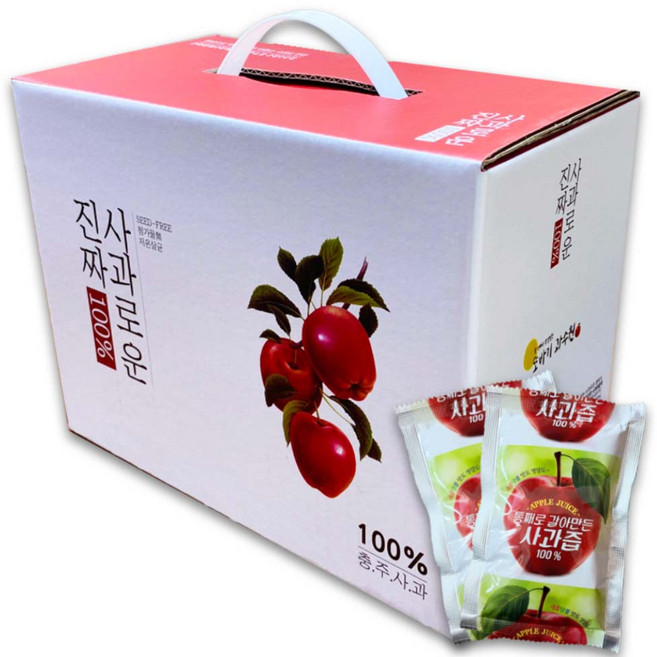 충주 사과즙 120ml 50개입 1개, 50개
