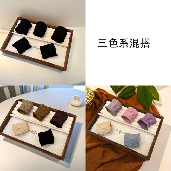 高彈力無接縫加粗髮圈
