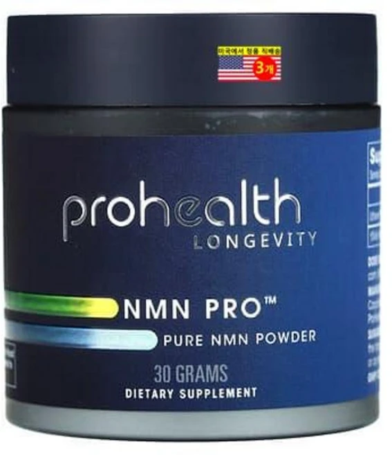 ProHealth Longevity 순수 NMN 프로 파우더 1000mg 30g, 3개 - 쿠팡