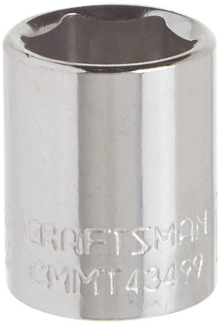 CRAFTSMAN 얕은 소켓 SAE 0.6cm(1/4인치) 드라이브 0.8cm(5/16인치) 6포인트 (CMMT43495), CRAFTSMAN 얕은 소켓, SAE, 0.6cm(1/