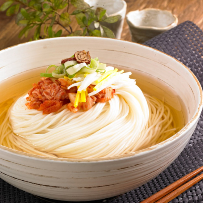 면사랑 잔치국수(중면) 3kg 비빔국수 골뱅이무침, 1개