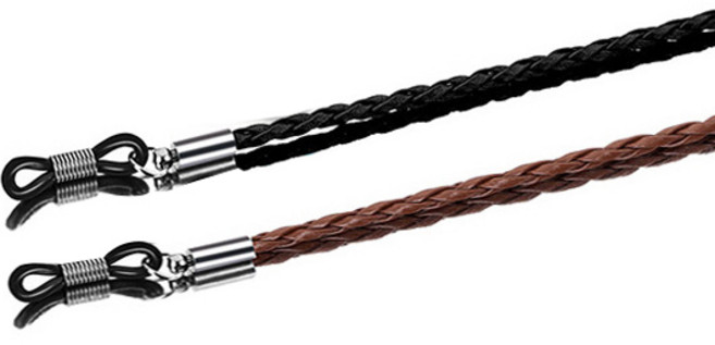 kopami 가죽 마스크줄 겸용 안경줄 2개 고급 스트랩 머리카락끼임NO