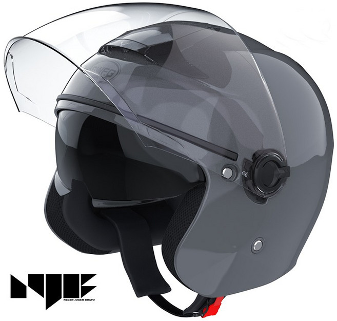 스웨그RS10 오토바이 헬멧 스쿠터 가벼운 오픈페이스 소두핏 초경량 바이크헬멧 1050g, 유광도브단색시멘트색, XXXL