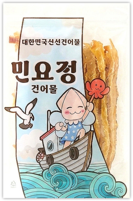 민요정 페스츄리 바베큐 버터 구이 오징어, 200g, 1개, 1개