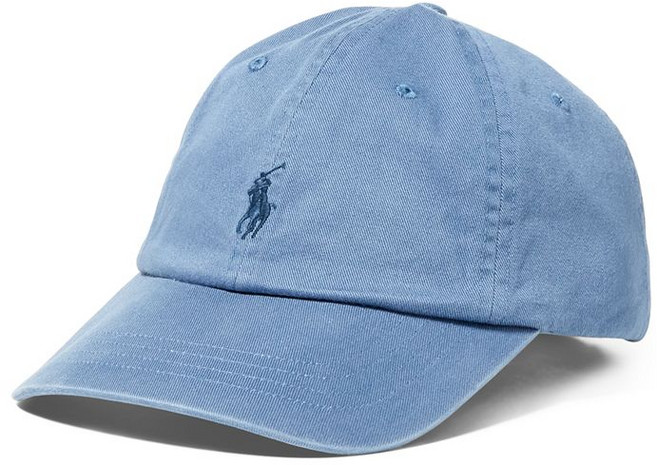 Polo Ralph Lauren 남성용 클래식 치노 모자 - Carson Blue 249005