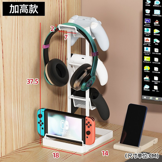 닌텐도 거치대 본체 독 도크 컨트롤러 헤드셋 핸들 게임, 1개, C