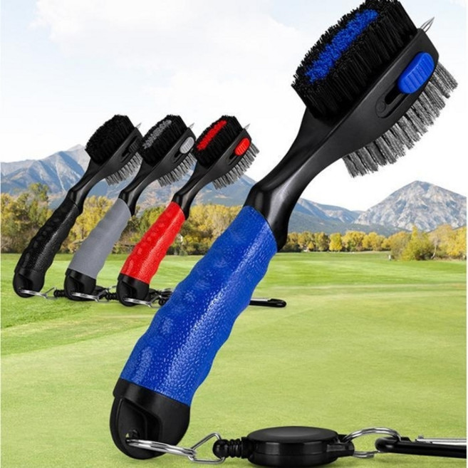 모벨리 골프채 클럽 브러쉬, [KN232] NEW 양면 클럽브러쉬(색상랜덤)