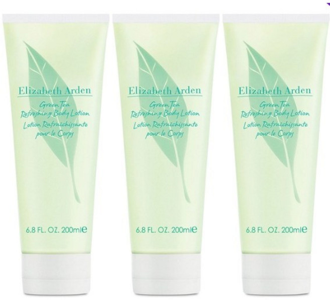 여행용바디로션 남성바디로션 보습제 그린티 3개, 200ml