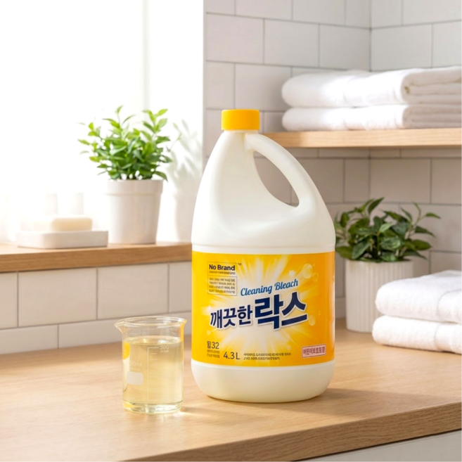 노브랜드 깨끗한 락스, 4.3L, 1개