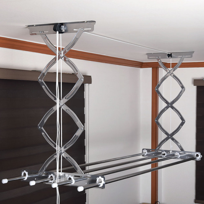 아텍스 천장건조대 베란다 빨래 건조대 일체형 봉 국산