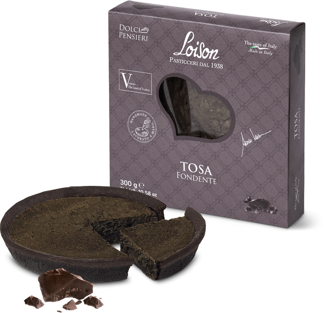 로이손 토사 퐁덴테 다크 초콜릿 타르트 로이손 Loison, 300g, 1개