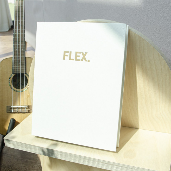 FLEX 포켓몬 띠부띠부씰 바인더 북 앨범 포켓몬빵 스티커 씰북, 아이보리