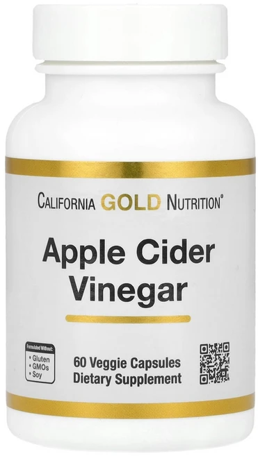 애플사이다 비니거 애사비 캘리포니아골드 (60캡슐), 60정, 1개 - 쿠팡