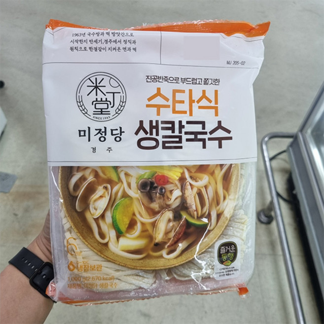 CJ 미정당 생칼국수, 1개, 1kg