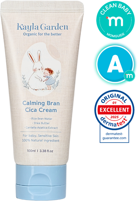 케일라가든 카밍 브랜 시카 크림 (고보습 진정 침독 유기농 신생아 아기크림), 1개, 100ml