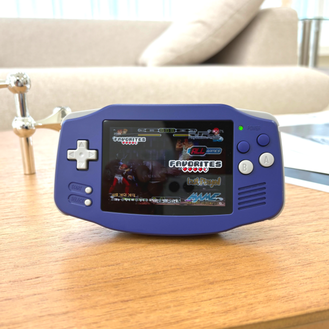 그린플래그 RG34XX 게임보이 어드밴스 휴대용 미니 게임기, 기본 게임기, 블랙