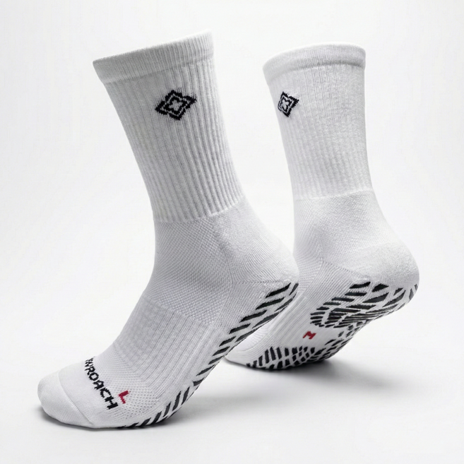 이지로치 논슬립 양말 축구 풋살 국가대표 하프삭스, 1개, 챔피언 시그니처