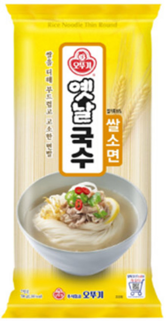 오뚜기 옛날 국수 쌀소면, 500g, 1개