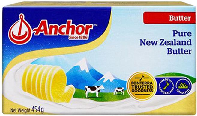 앵카버터 454g 뉴질랜드 앵커버터 아이스박스 아이스팩 무료, 2개