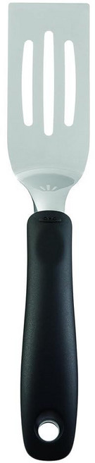 OXO 1177100 굿 그립 스테인리스 스틸 컷 서빙 뒤집개 블랙