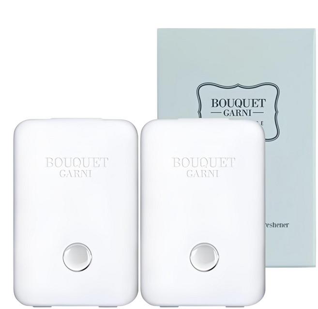 부케가르니 화장실 퍼퓸 탈취제 소프트코튼 본품, 8ml, 2개