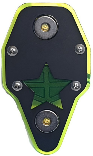 프로라이더스 스피드샵 오토바이 자석충전거치대 1구오픈형 단품, 그린, 1개