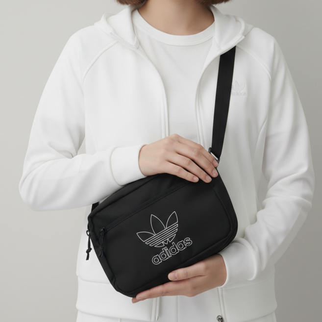 아디다스 남녀공용 스몰 에어라이너 크로스백 미니백