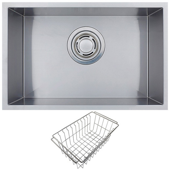 백조 고니 CNR730 사각 싱크볼 엠보 코팅 씽크대 교체용 (규격 730x450), 1세트