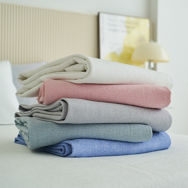 꿈소리 풍기 인견 침대패드 충무누빔 계절 냉감 이불패드, 화이트