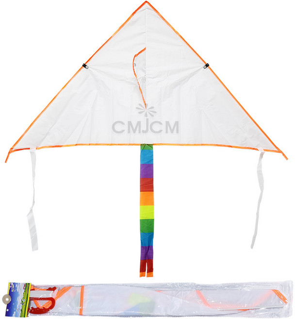 삼각 무지연 만들기 얼레포함 (연만들기재료 삼각무지연 꾸미기 체험학습), 1개