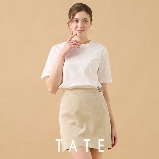 테이트 오가닉면100 튜블러 티셔츠 7종