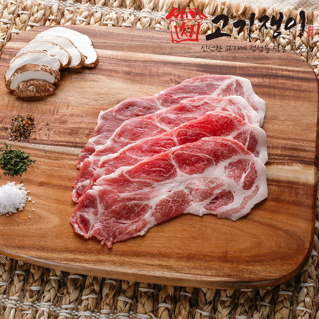 고기쟁이 대패 목살, 1개, 500g