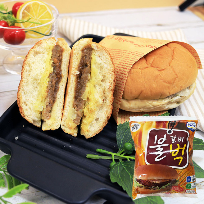 대신 불갈비벅 145g / 햄버거, 1개