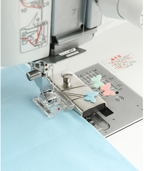 퀼트스타 핸들 자석 시접 가이드 라이너(자석조기), 실버, 1개