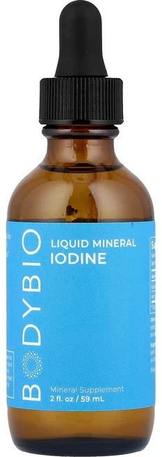 BodyBio 9 액상 미네랄 요오드 Mineral Iodine 2 fl oz (59 ml), BodyBio, 요오드 액상 미네랄, 59ml(2fl, 1개, 59ml - 쿠팡