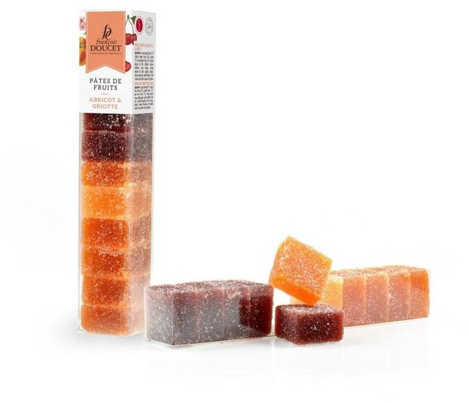 프랑스 프랑수와 듀세 François Doucet reglette 살구와 모렐로 체리 레글레트 사각 젤리, 1개, 180g