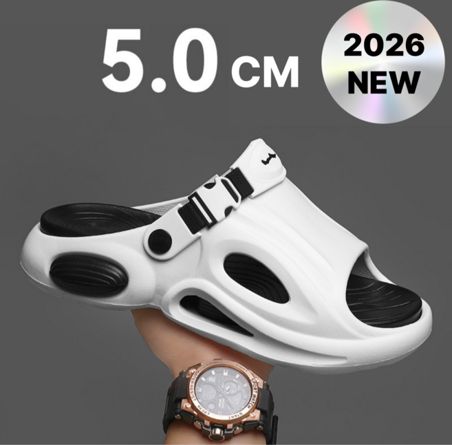 더보누르 남성 족저근막 슬리퍼 리커버리 아치 쿠션 샌들 아쿠아 슈즈