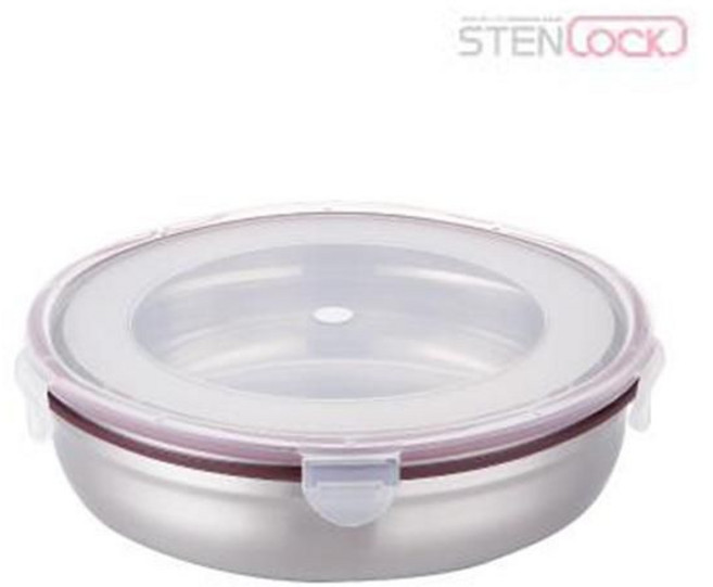 스텐락 스텐밀폐 원형 10호 2L 스텐김치통 cie+6378ce