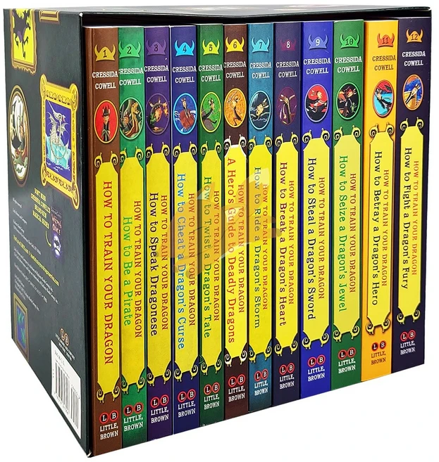 [여우별밤] 드래곤 길들이기 영어원서 12권 세트 How to train your Dragon 음원제공 - 쿠팡