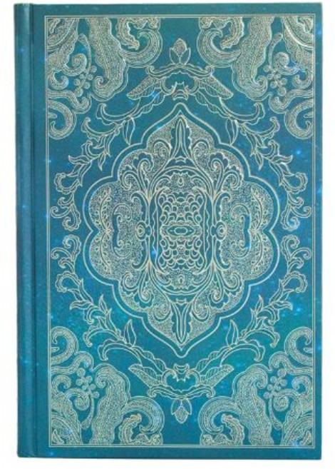 봄밤 클래식 금박 하드커버 노트 입체, 1개, 그린