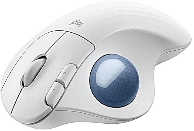 Logitech 羅技 Ergo M575S 珍珠白 無線 軌跡球 滑鼠