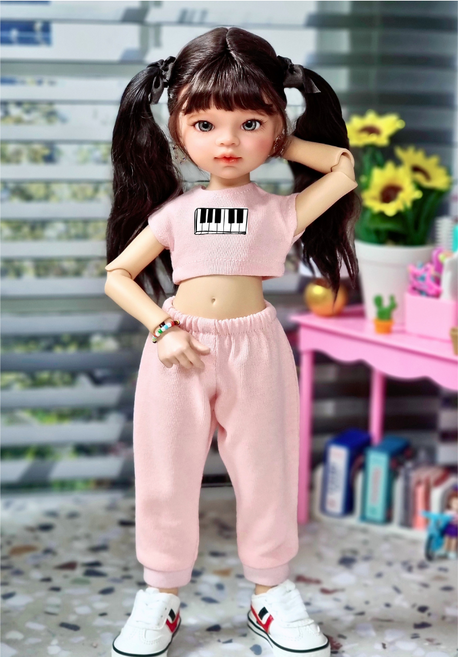 파올라레이나32cm USD26cm 도리스돌30cm ( 피아노 크롭트레이닝2종 ) bjd 구체관절 인형옷 <완제품>, 1개, 도리스돌 30cm