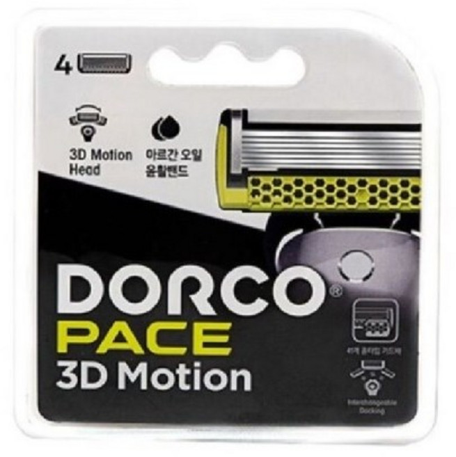 도루코 페이스 3D모션 면도기날, 12개입, 1개