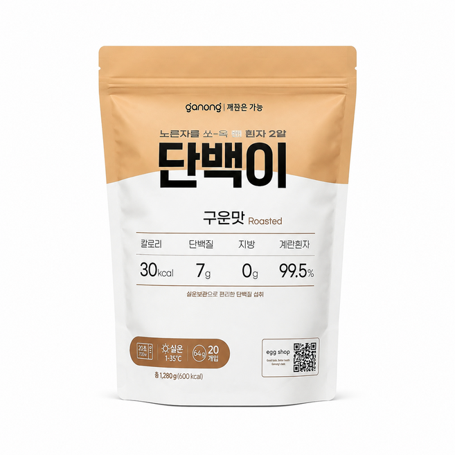 가농 단백이 구운맛 20개입, 1.28kg, 1개