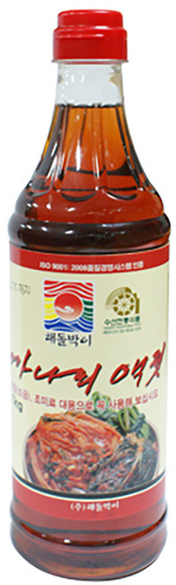 두레생협 외연도 까나리 액젓 1kgX2병 무첨가 자연숙성 천일염 액젓, 1kg, 2개